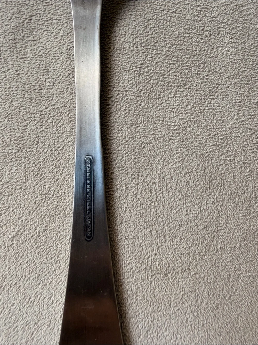 Vintage Serving / Salad Spoon Stainless Steel Made in Japan